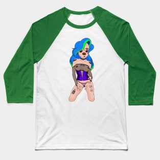 Goth GF Roxanne Baseball T-Shirt